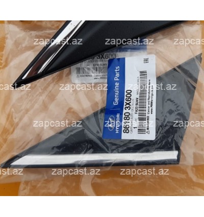 Hyundai elantra 2014-2015 moldinq kant üçbucaq qapı-stoyka sol qabaq 861803X600